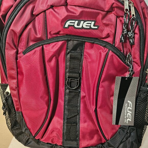 FUEL Active Backpack, Burgundy/Black - Picture 4 of 4